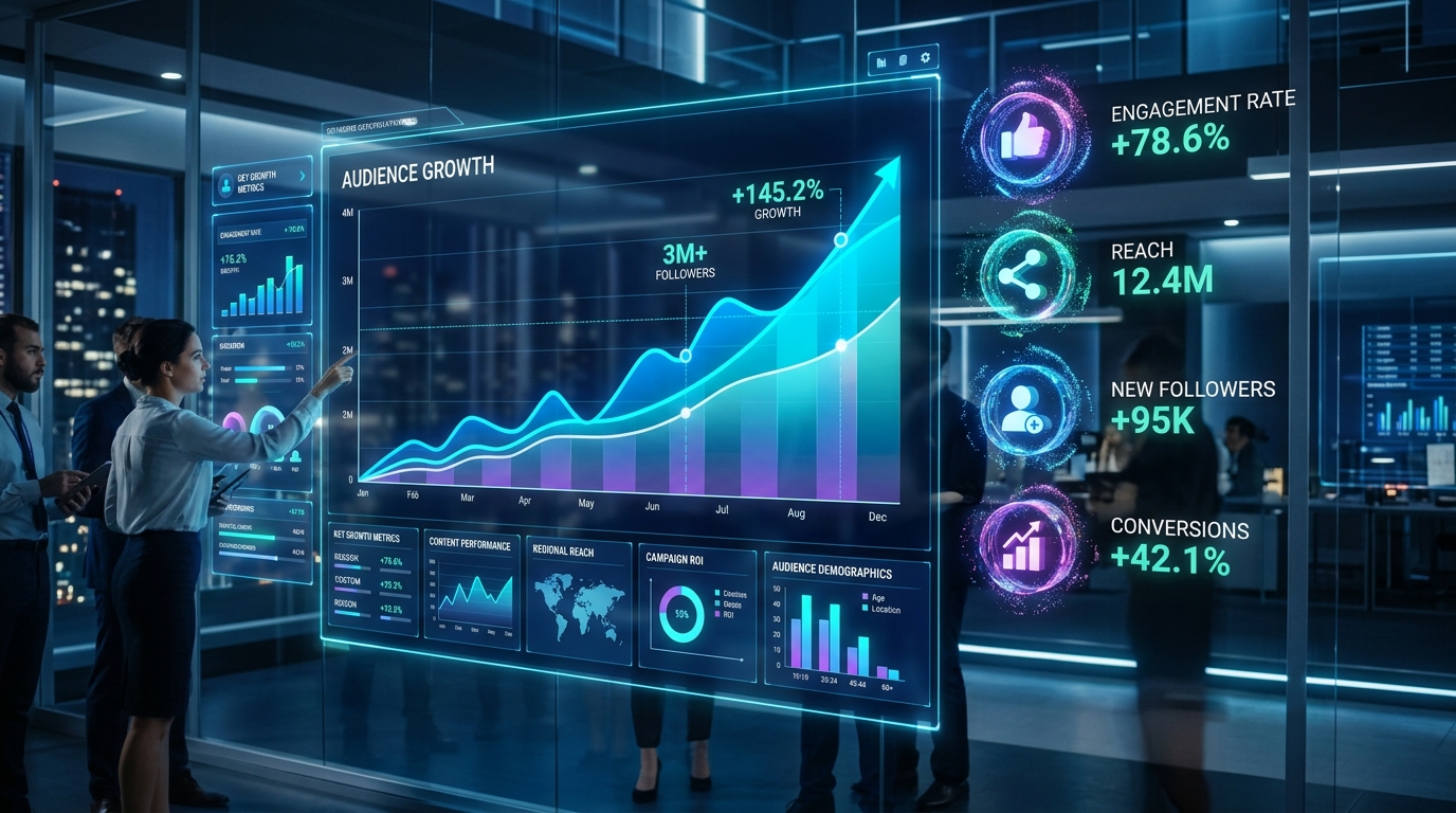 استراتيجيات التسويق الرقمي ونمو الجمهور لعام 2026 عبر منصة K-Sys